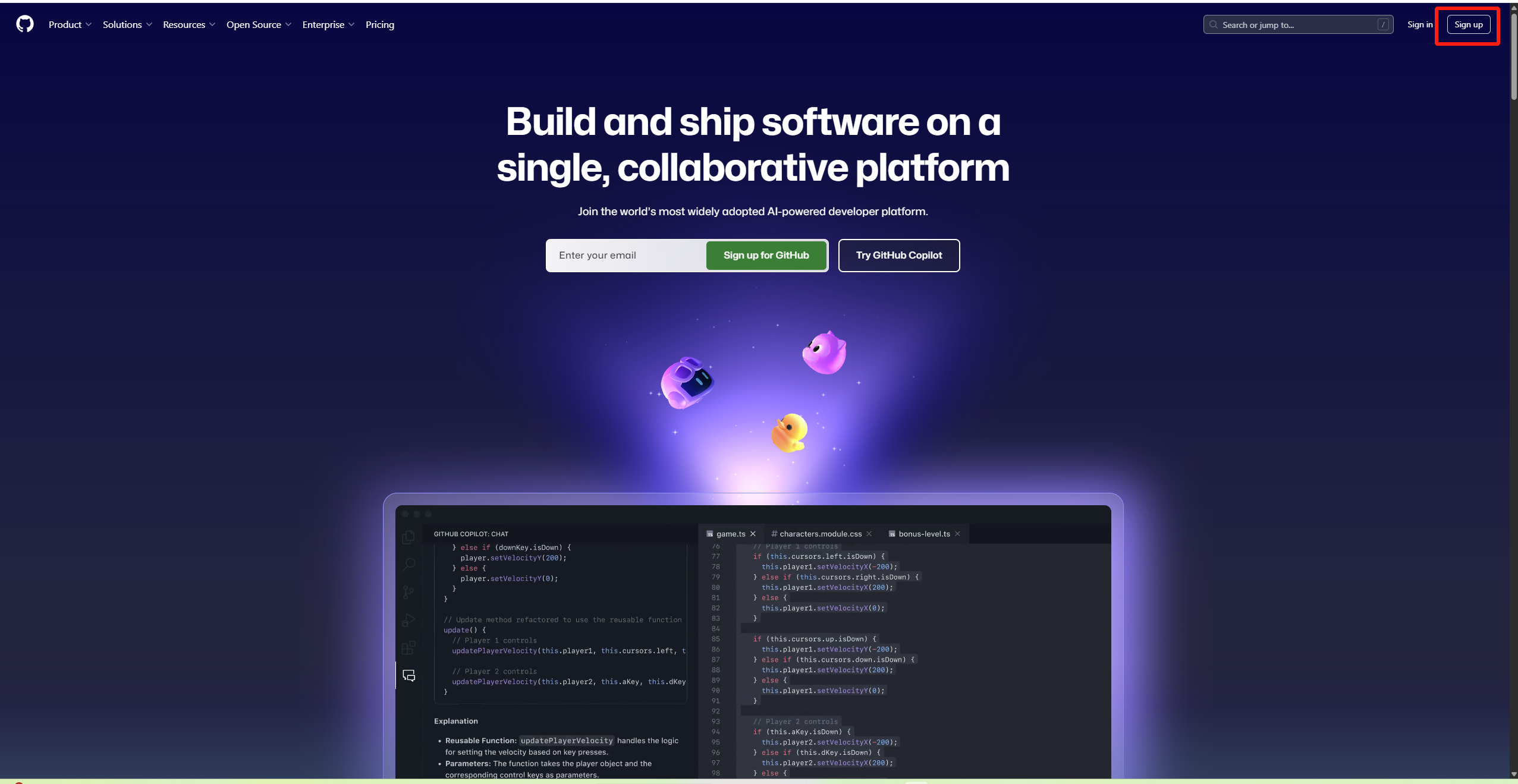 注册GitHub账号